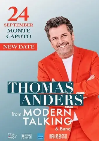 Thomas Anders from Modern Talking & Band - NEW DATE