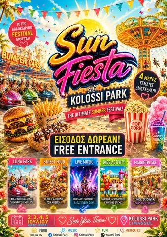 Sun Fiesta at Kolossi Park