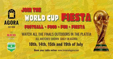 World Cup Fiesta at Limassol AGORA - SEMI FINAL