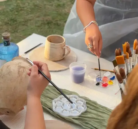“Imperfectly Beautiful” - Ceramic Painting & Planting