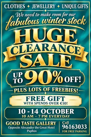HUGE SALE