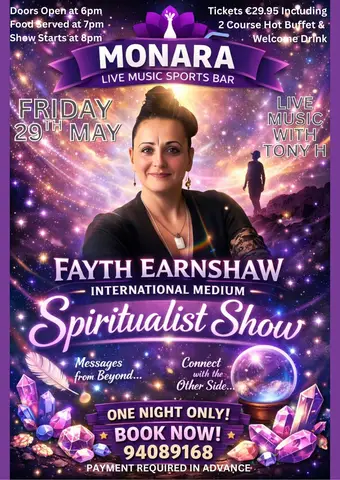 Fayth Earnshaw Spiritualist Evening
