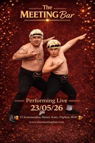 Stavros Flatley @ The Meeting Bar 🥳