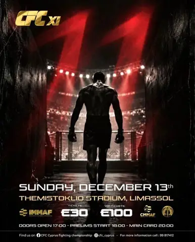 CFC XI: MMA Combat Night in Limassol