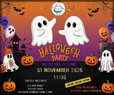 Halloween Party with Mr Clown