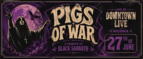 PIGS OF WAR THE ULTIMATE TRIBUTE BAND TO BLACK SABBATH LIVE AT DOWNTOWN LIVE