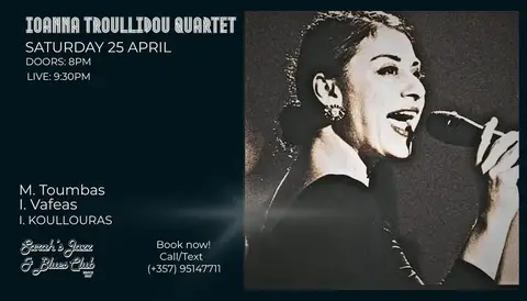 Jazz Night with IOANNA TROULLIDOU QUARTET