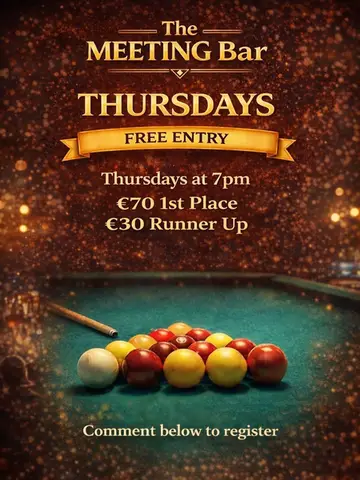 🎱🔥 POOL COMPETITION 🔥🎱 - Every Thursday @ 7pm