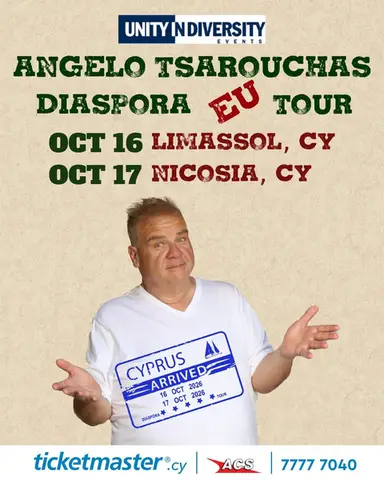 Angelo Tsarouchas ''Diaspora'' - Standup Comedy