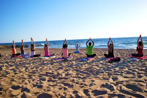 Sunset Yoga Blissॐ at Sandy Beach WEDNESDAY 27/05