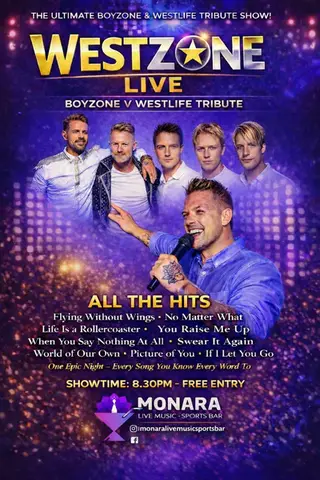 Westzone Live feat Ronan Keating performed by Tony H