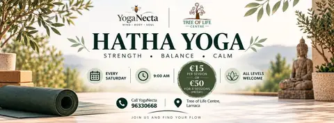 Hatha Yoga at the Tree of Life, Larnaca