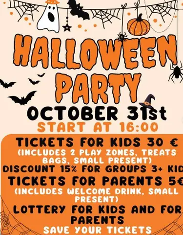 Halloween Party: Kids & Family Event at Ithaki Amusement Park