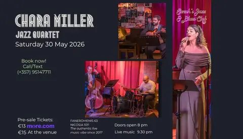 Jazz Night with CHARA MILLER QUARTET