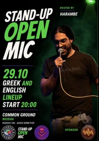 Stand-Up Open Mic in Nicosia