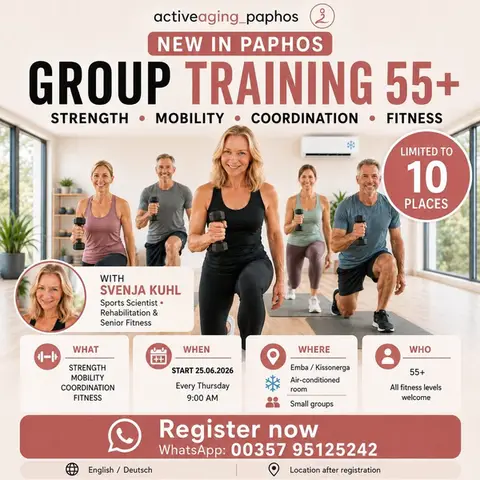 Fit over 55! Emba/Paphos
