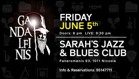 Funk, Soul, Jazz Night with THE GANDALFINIS