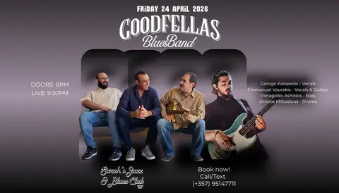 Blues Friday with The Goodfellas Blues Band at Sarah's