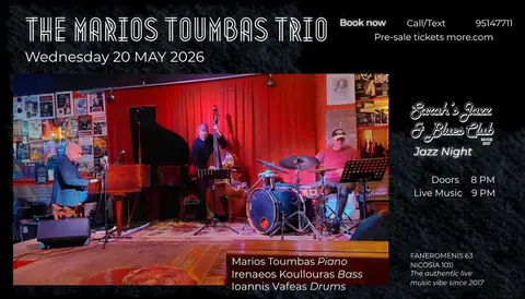 Jazz Night with THE MARIOS TOUMBAS TRIO