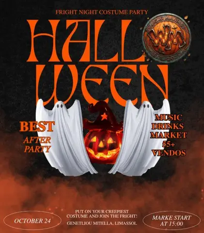 Wacko Maniacs Halloween: Fright Night Costume Party in Limassol