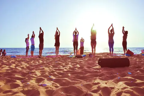 Sunset Yoga Blissॐ at Sandy Beach WEDNESDAY 20/05
