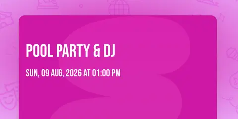 POOL PARTY & DJ
