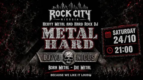 METAL HARD ( Dj Nikos ) at ROCK CITY