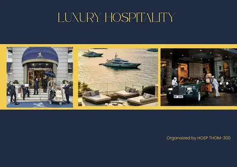 Luxury hospitality conference