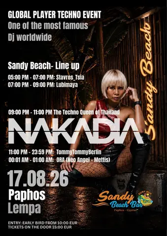 GLOBAL EVENT SANDY BEACH - Nakadia
