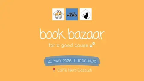 Book Bazaar for a Good Cause | Take Me Home x Project Whisker