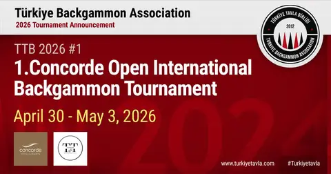 TTB 1st Concorde Open International Backgammon Tournament