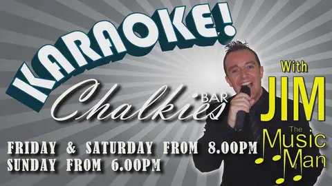 Karaoke with Jim the music man!