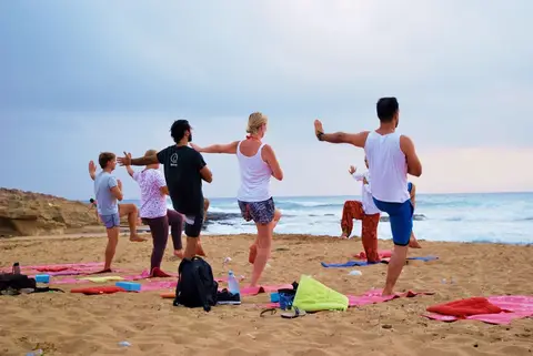 Sunset YogaॐBliss at Sandy Beach - WEDNESDAY 29/04