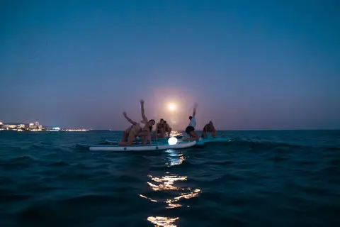 Full Moon SUP Yoga Experience in Oroklini