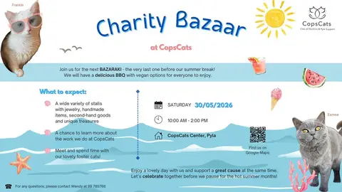CopsCats Summer Charity Bazaraki