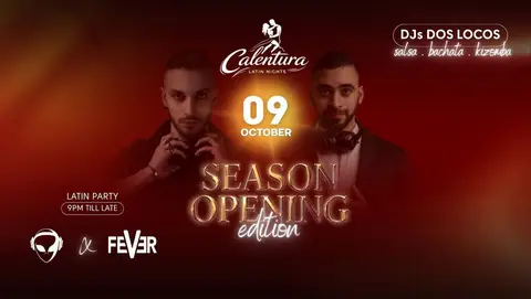 Calentura Latin Night • Season Opening • Nicosia