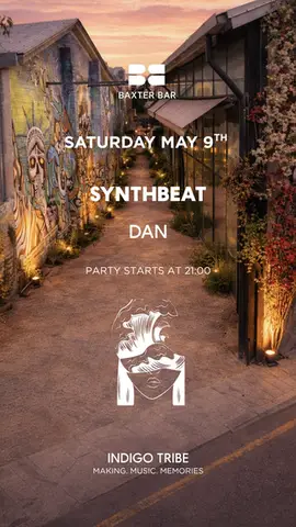 Indigo Tribe X BAXTER BAR