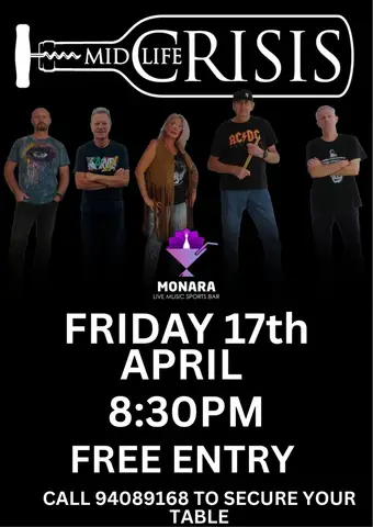 Midlife Crisis Live at Monara
