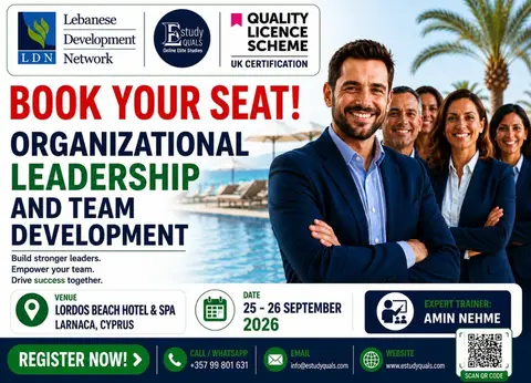 Organizational Leadership & Team Development: Professional Workshop in Larnaca