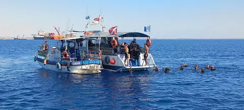 Konnos ( wall dives) in Protaras Deep dive