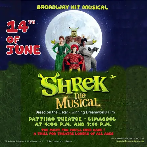 HIT BROADWAY MUSICAL SHREK Jr.
