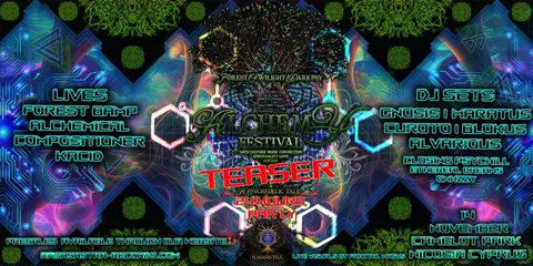 Alchemy Festival 🜧🜾🜧 Teaser Party 🜧🜾🜧 24hours (Cyprus edition) 🜸 By Rasaśāstra Records 🝖🜎