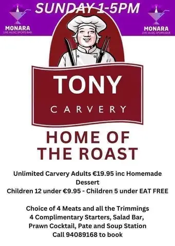 Tony Carvery Every Sunday