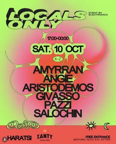 Locals Only at cafe Haratsi