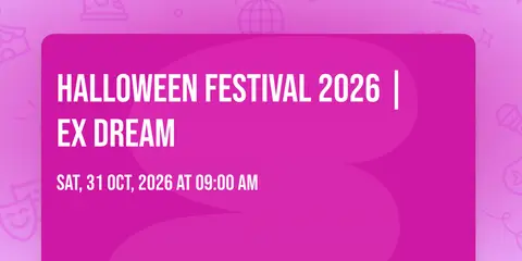 🎃 HALLOWEEN FESTIVAL 2026 | EX DREAM