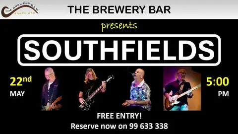 SOUTHFIELDS @ The Brewery Bar, Peyia