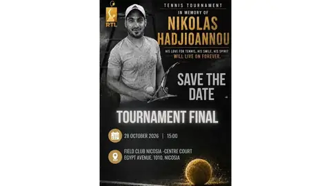 Nikolas Hadjiioannou Tennis Tournament Final