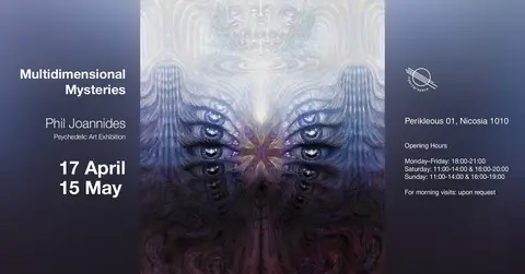 Multidimensional Mysteries by Phil Joannides 17Apr - 15May 2026