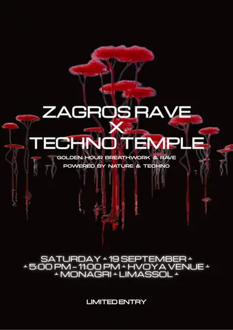 Zagros x Techno Temple - Breathwork & Techno - Nature Edition