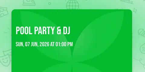 POOL PARTY & DJ